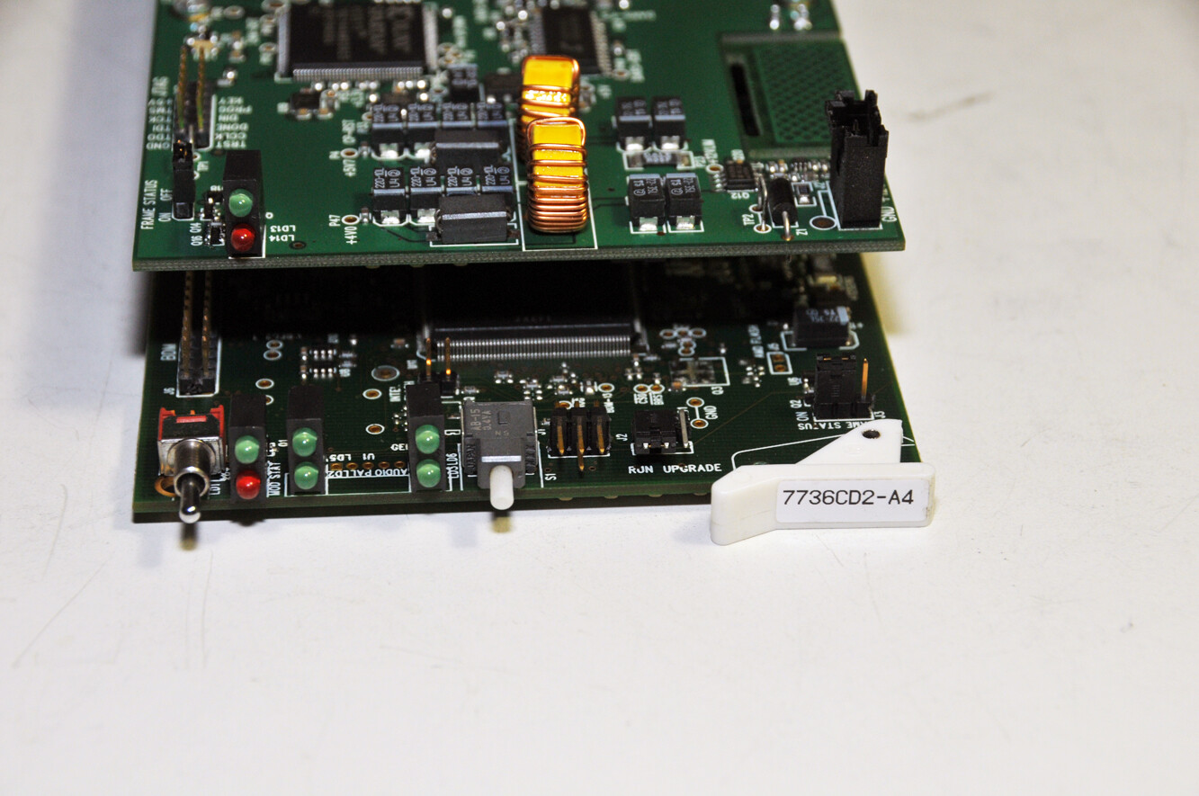 Evertz 7736CD2-A4 Dual Composite Decoder with 3RU Backplane