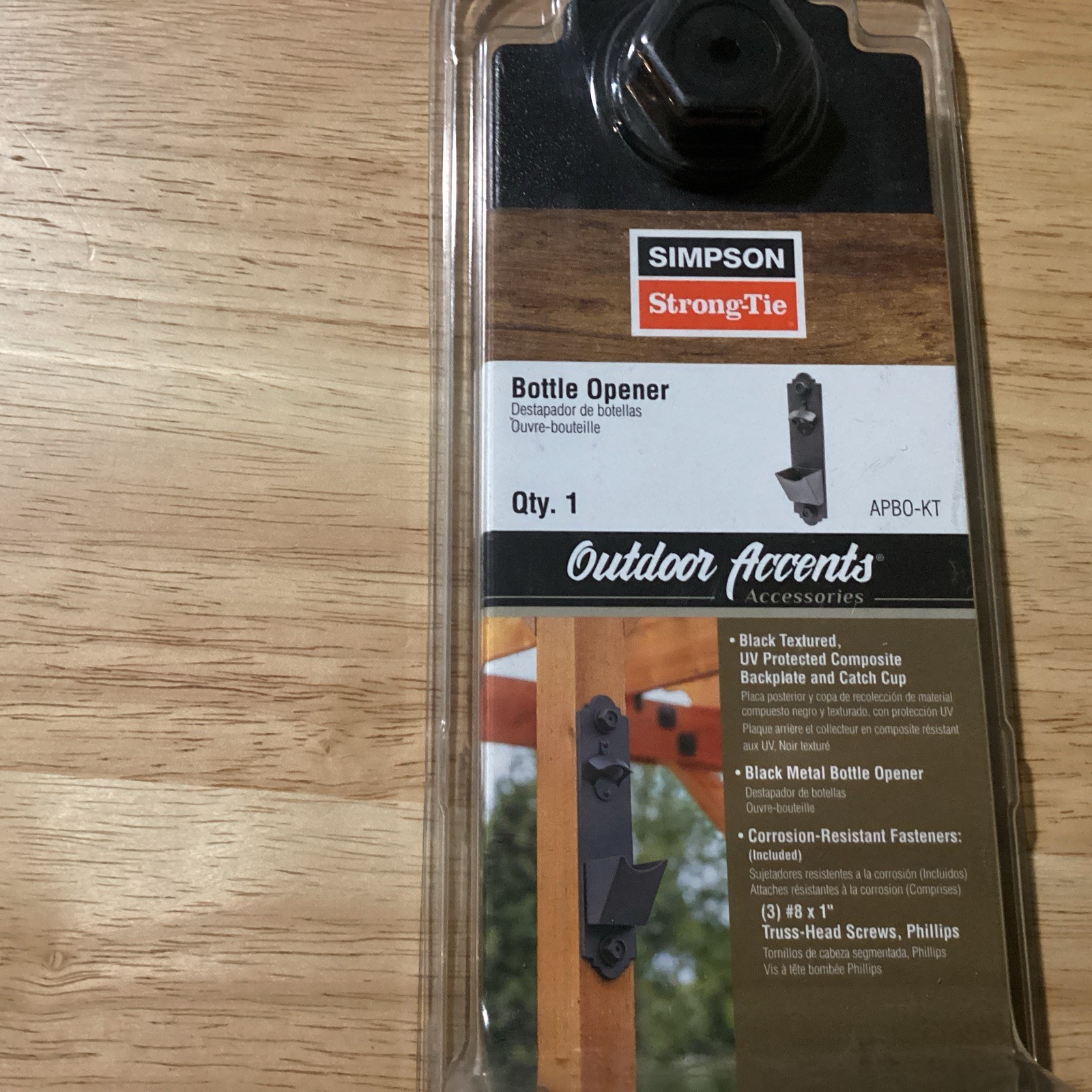 Simpson Outdoor Bottle Opener, Great For Outdoor Bars free shipping