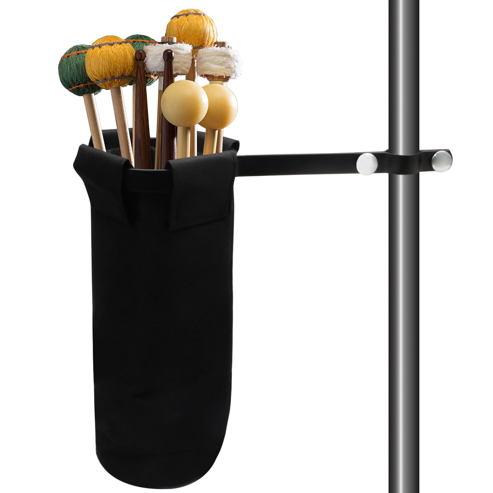 Biaungdo Drum Stick Holder for Set, 395 mm diameter, 235 deep, Black