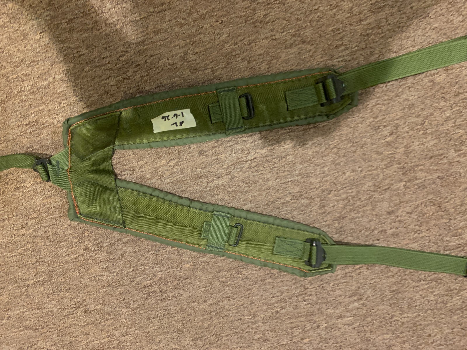 U.S. Army LC2 Combat Suspenders 1990's