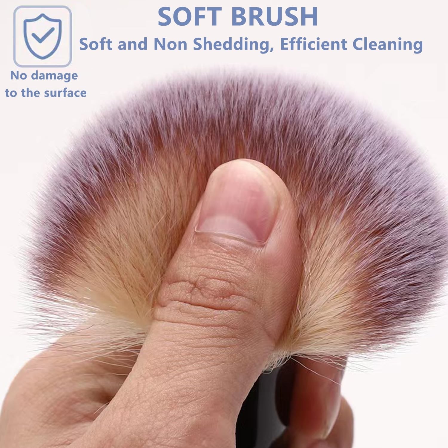 3 Pack Exquisite Microfiber Duster Brushes, Feather Duster,Car Interior Clean...