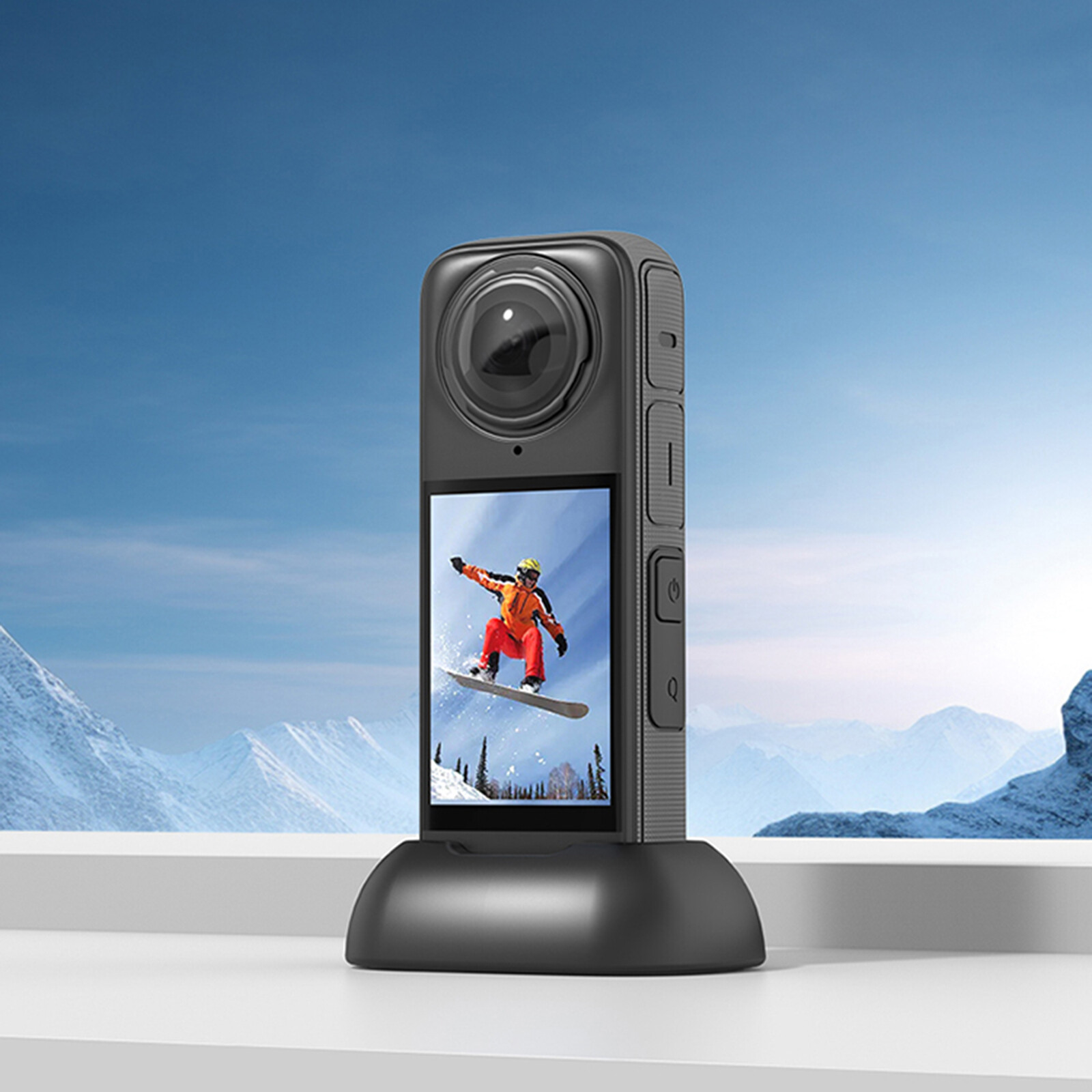 1pc Silicone Fixed Stand Base Accessories For Insta360 X4 Action Camera