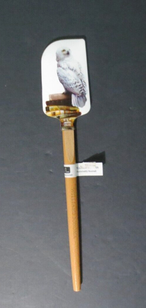 WILLIAMS-SONOMA - New HARRY POTTER Hedwig Wood Spatula - 12 1/2" Long