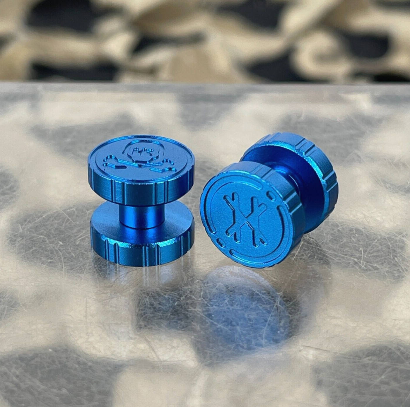 NEW HK Army KLR/Proflex Goggle Screw Set - Icon - Blue