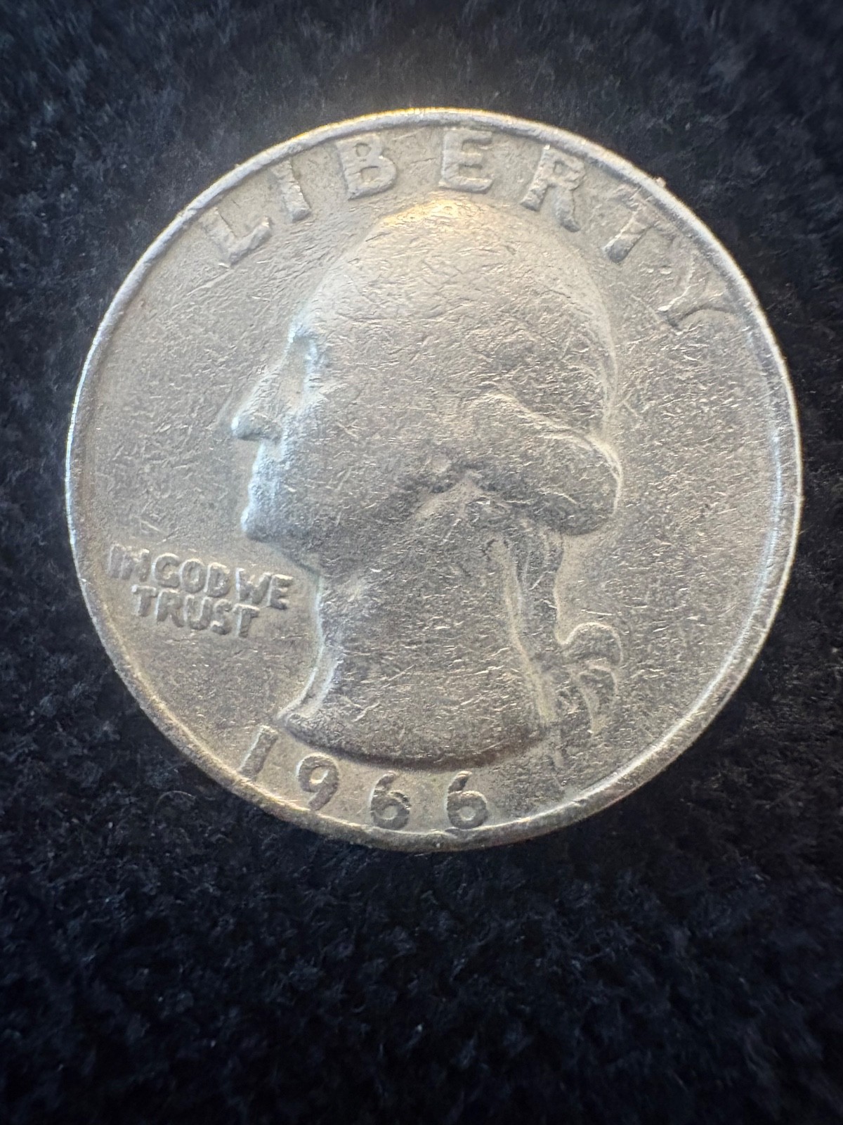 1980 Pfilled , off center strike , eagle beak wingon leaf