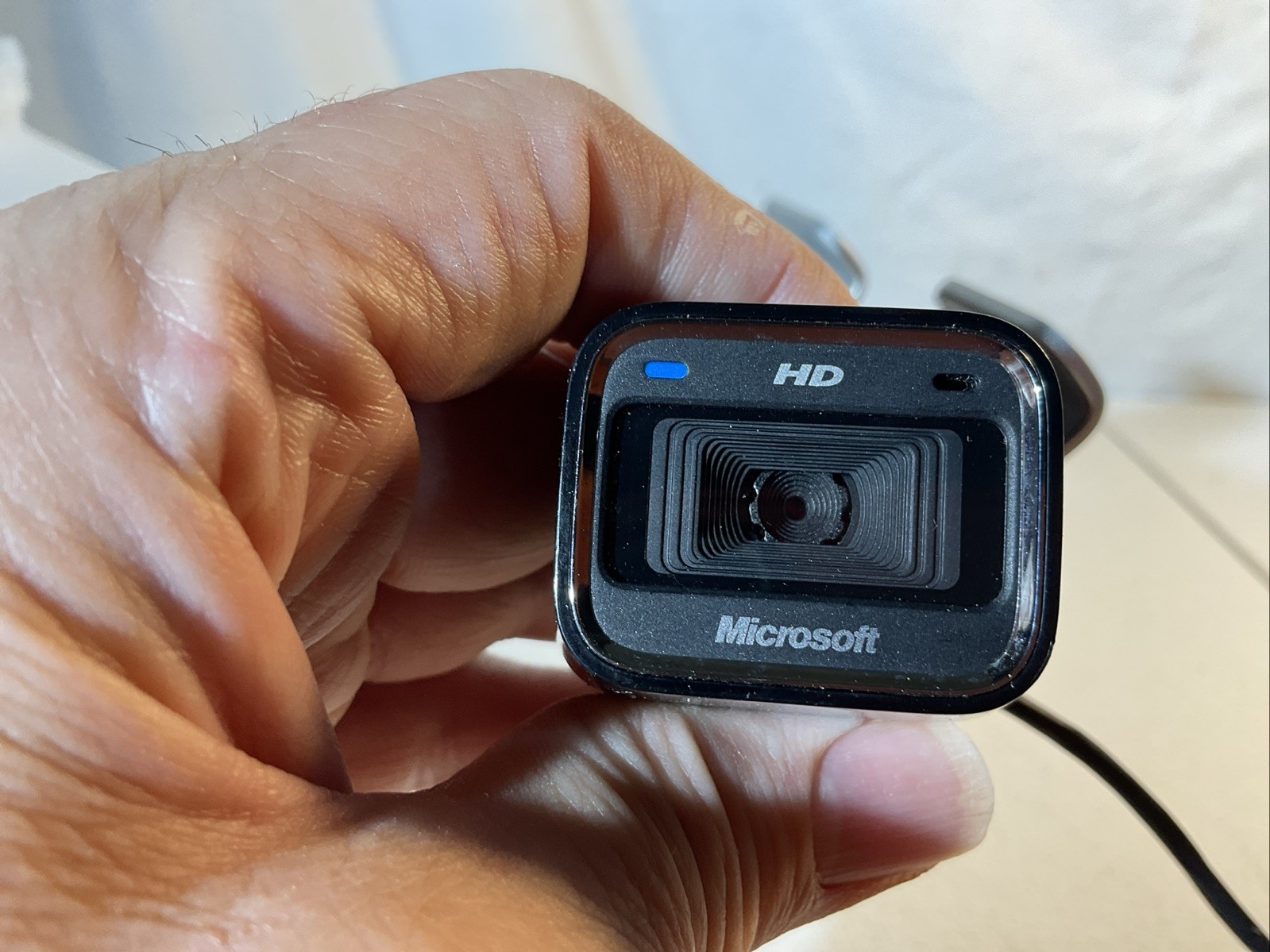 MSFT LifeCam HD-5000 Webcam TEST ON IPAD THRU FACETIME-GREAT w 18” USB EXT INC