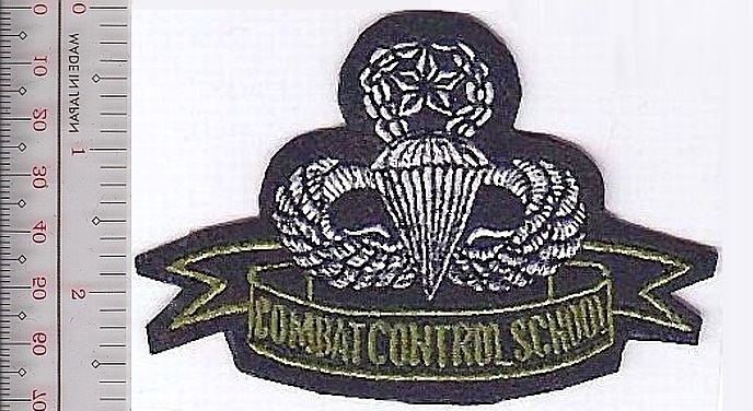 Combat Control US Air Force USAF Airborne Combat Control School Parach NO TARIFF