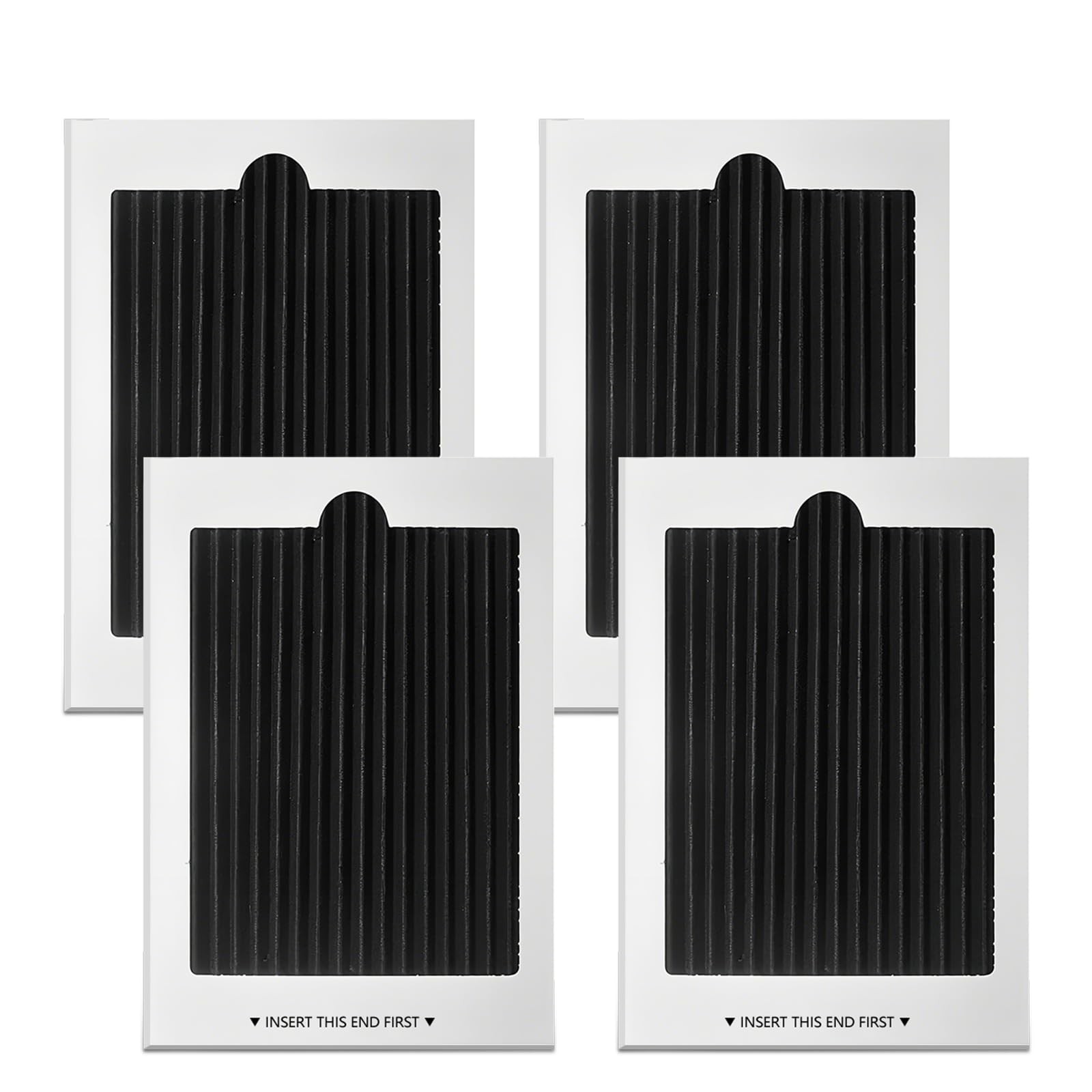 Refrigerator Air Filter Replacement 4Pack,Carbon Activated Filter For Frigidaire