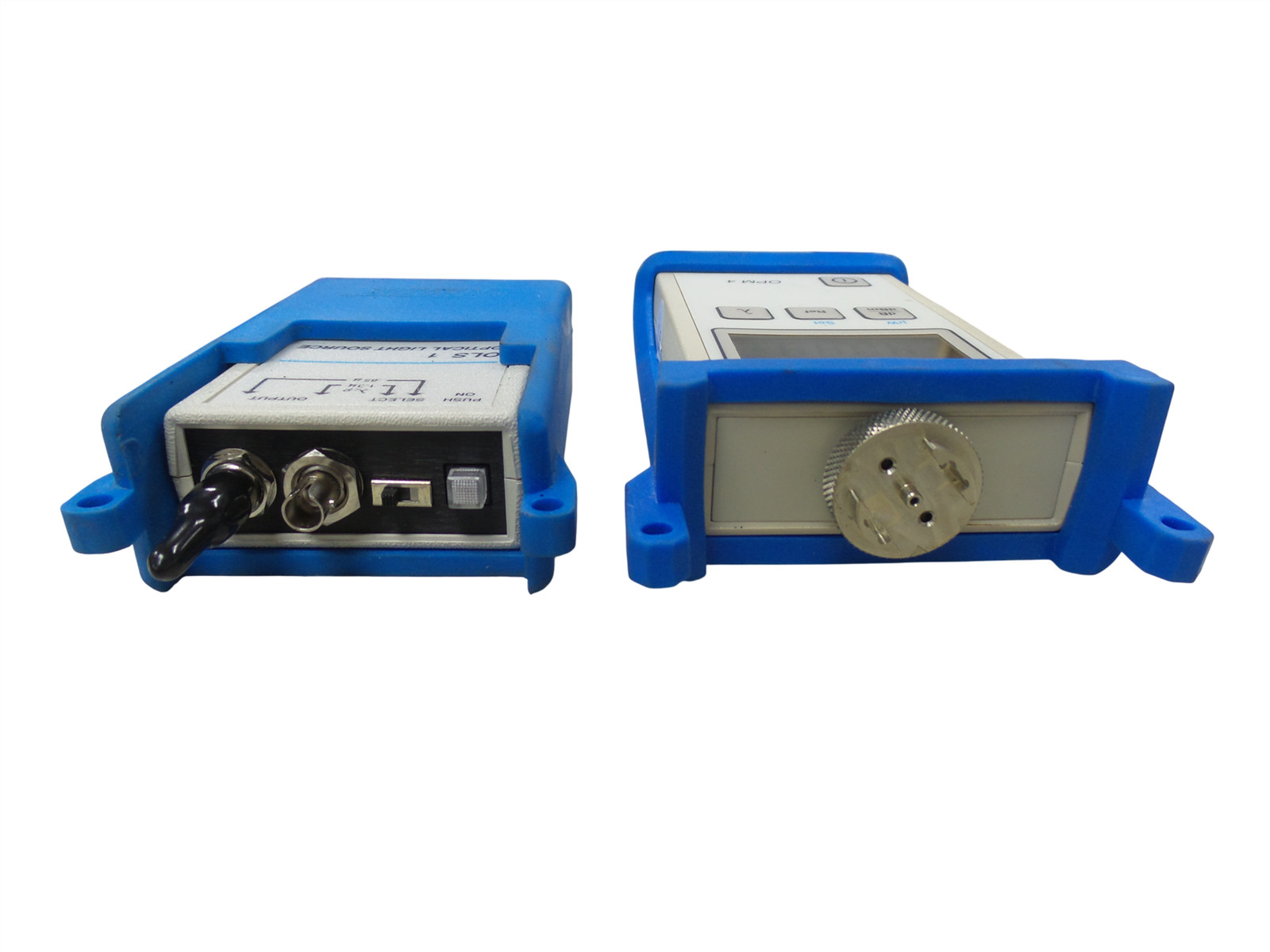 AFL Noyes OPM4-2C Optical Power Meter W/ OLS1-2 ST Optical Light Source
