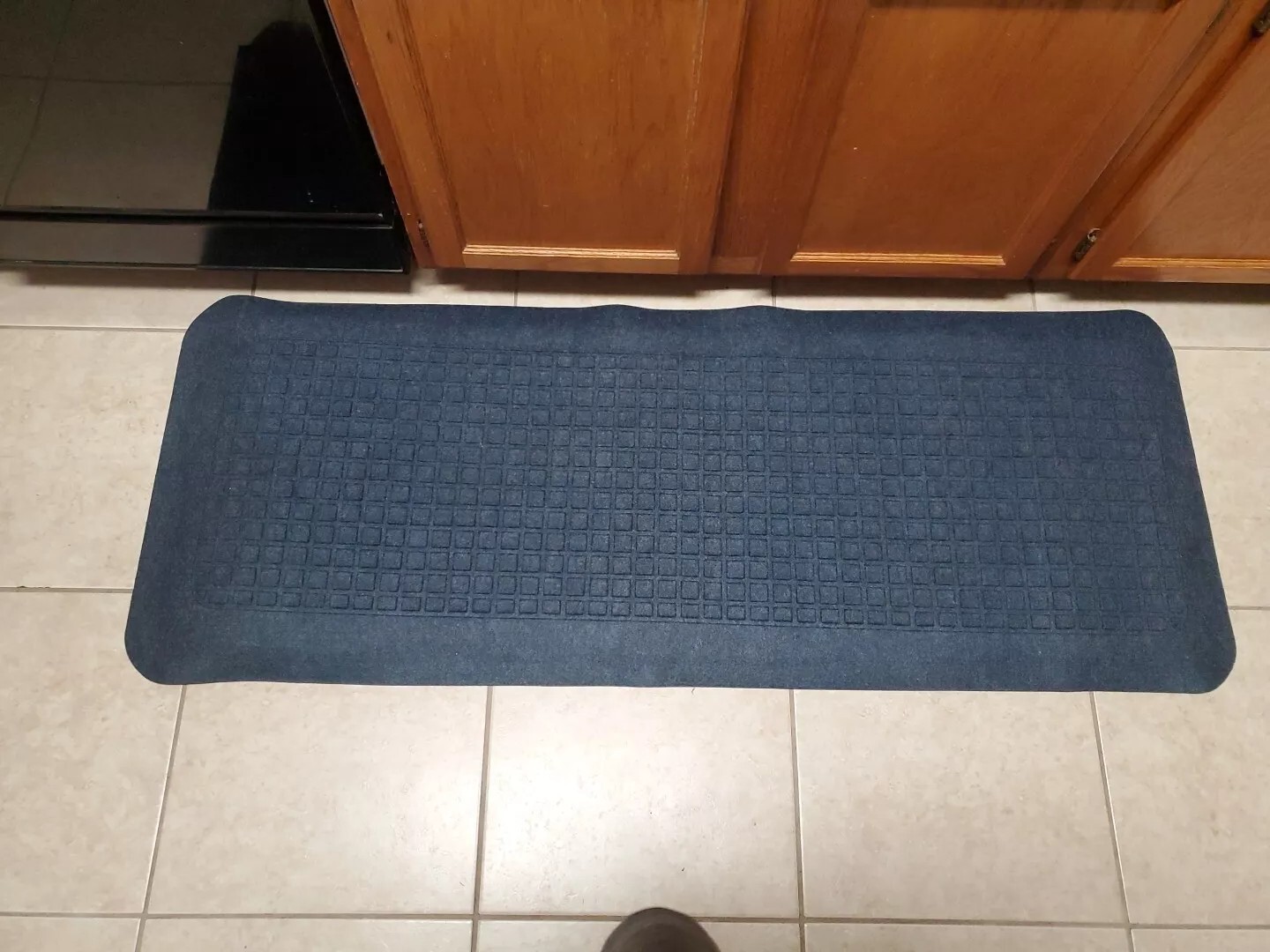 M+A Matting GetFit StandUp Anti-Fatigue Mat 60" x 22" Cobalt Blue NIB Free Ship