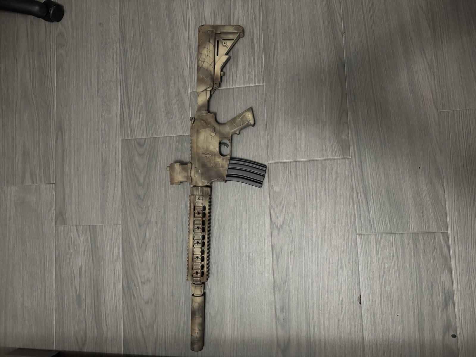 Kwa Performance SR10 Full Metal Airsoft Rifle Gun with Upgrades