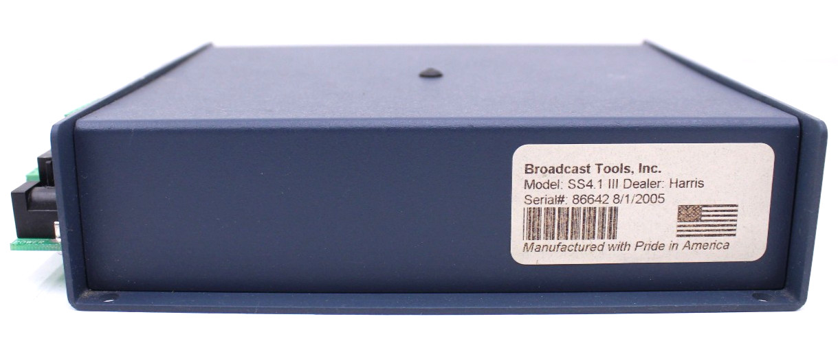 Broadcast Tools SS 4.1 III Audio Switcher/Router - Tested