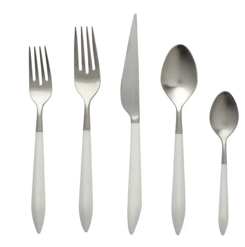 CASA BUGATTI ARES 5 PIECE PLACE SETTING WHITE $289