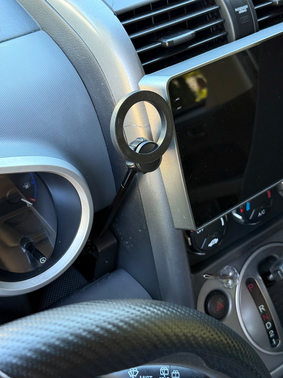 Honda Element Phone Mount Driver's Side Cubby Fit - No suction cup, 1 min instal