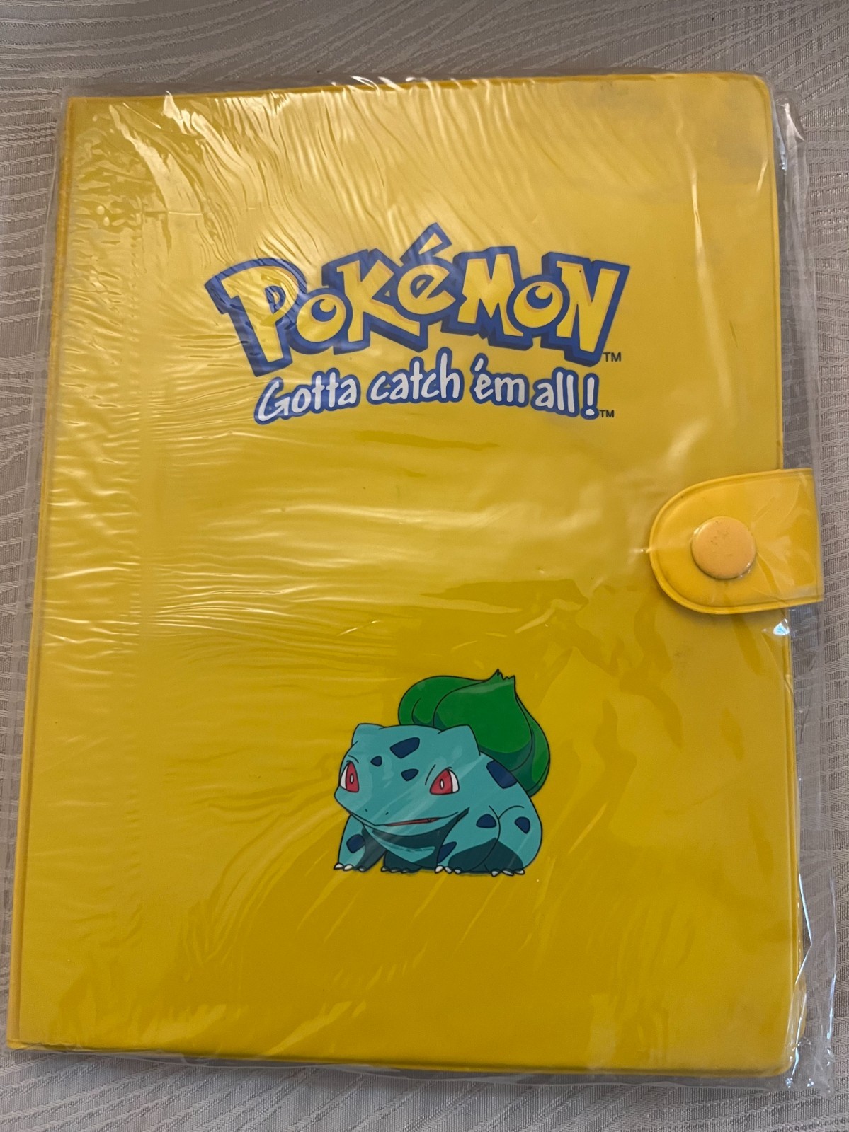 Vtg Pokémon Toy Site Collectors Card Album Binder Holds 80