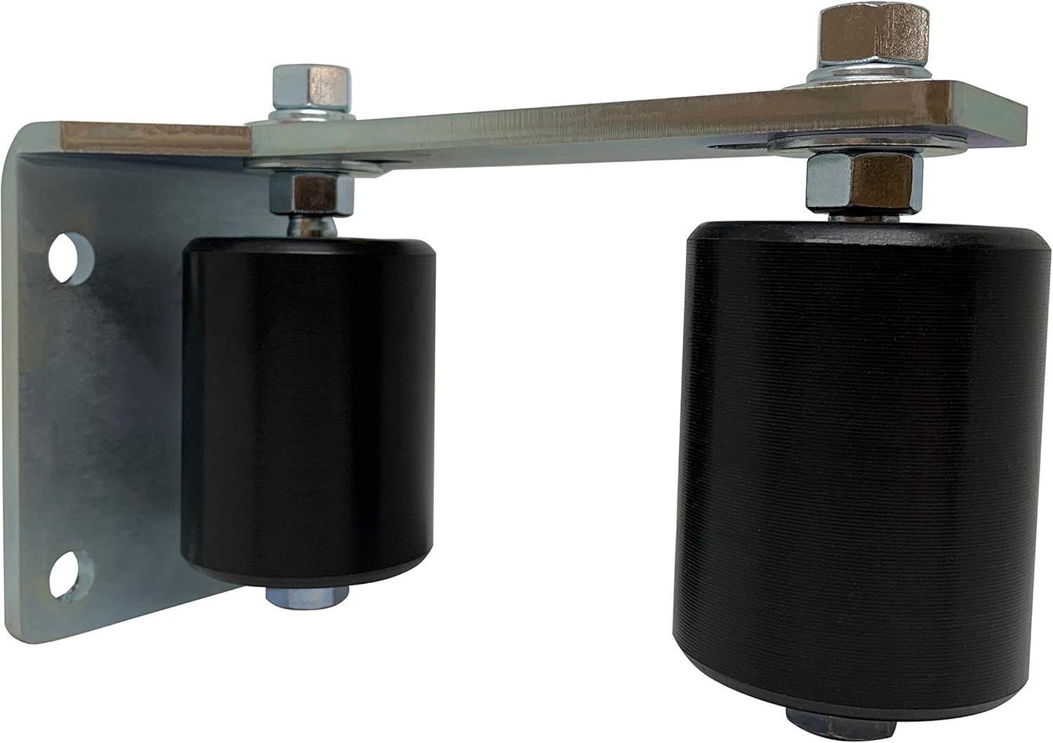 Heavy Duty Gate Guide Rollers Rear Post Mount Bracket for Sliding Rolling Gates