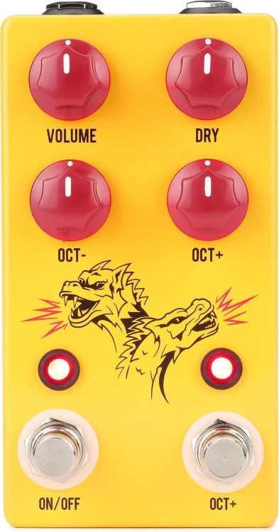 JHS Double Dragon Lo-fi Octave Pedal