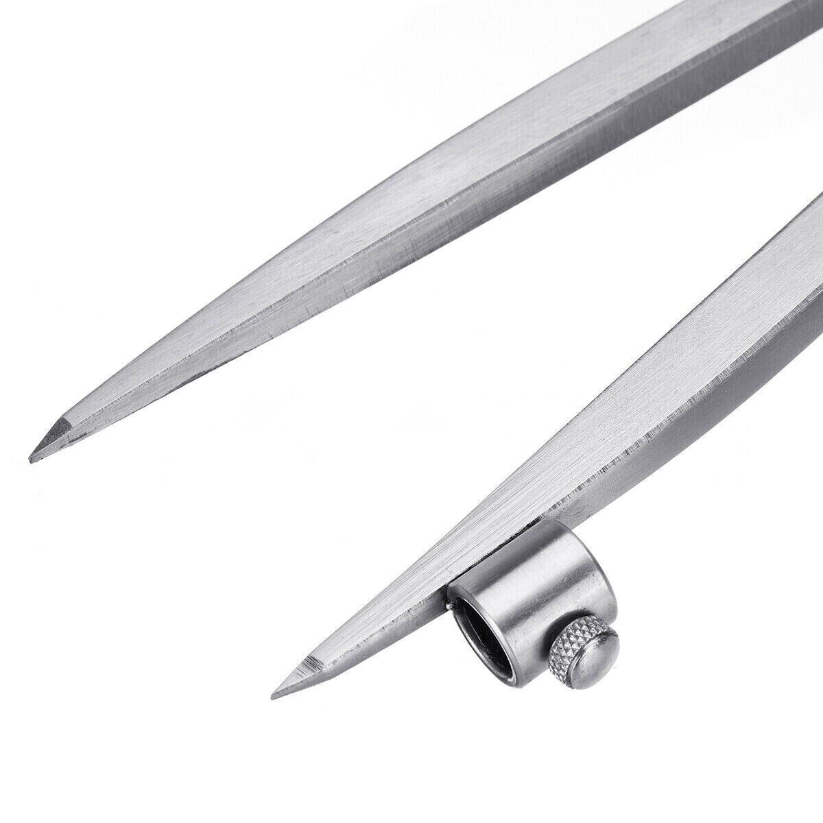 12" Wing Compass Circle Caliper Divider with Brass Holder For Pencil or Scribe