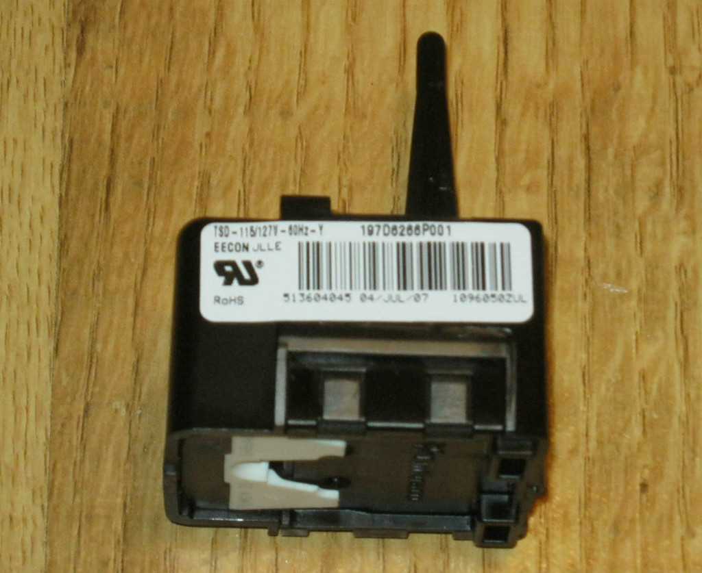 GE Refrigerator Parts Compressor Relay Overload Starter WR07X10097 (513604045)