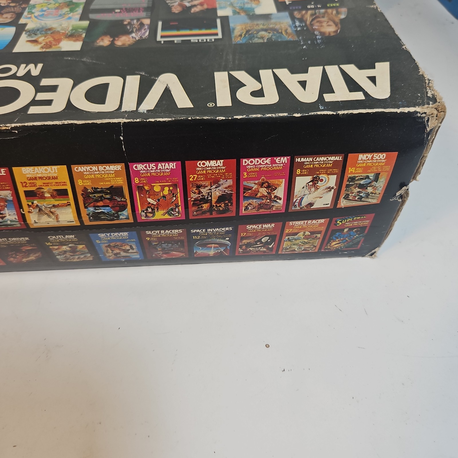 Atari 2600 Console, two sticks, two paddles. With Box. UNTESTED. Model CX-2600A