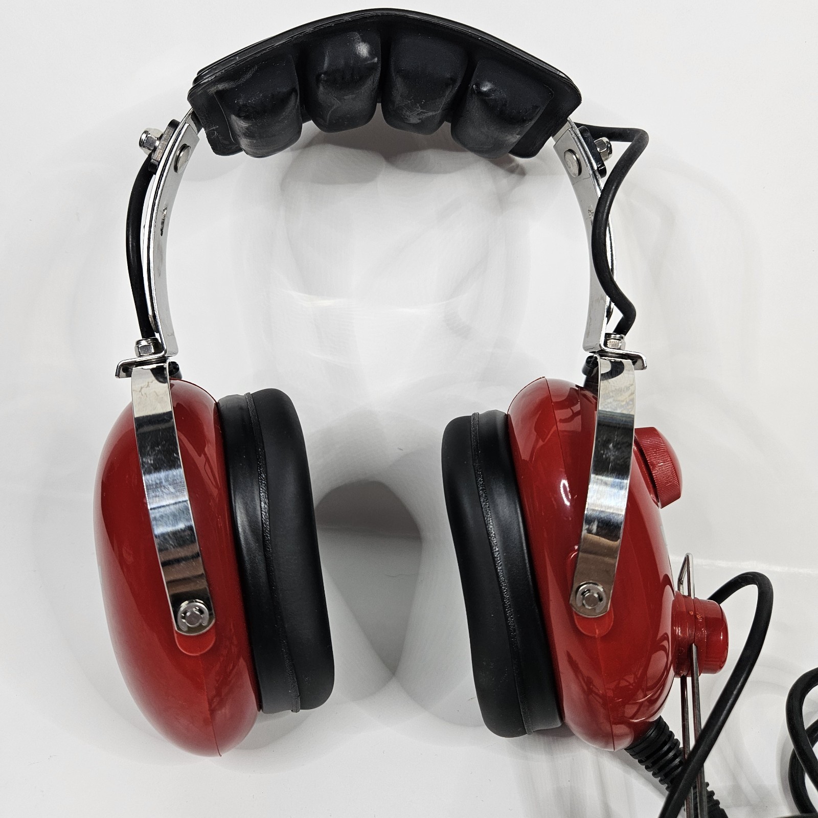 AVCOMM AC-250PNR Red Headset Bundle With Accessories