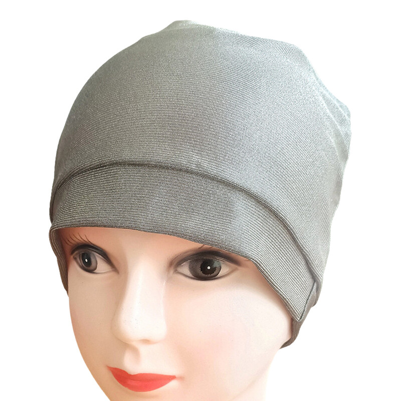 Anti Radiation Hat Silver Fiber Electromagnetic Wave Rfid Shielding Emf Liner