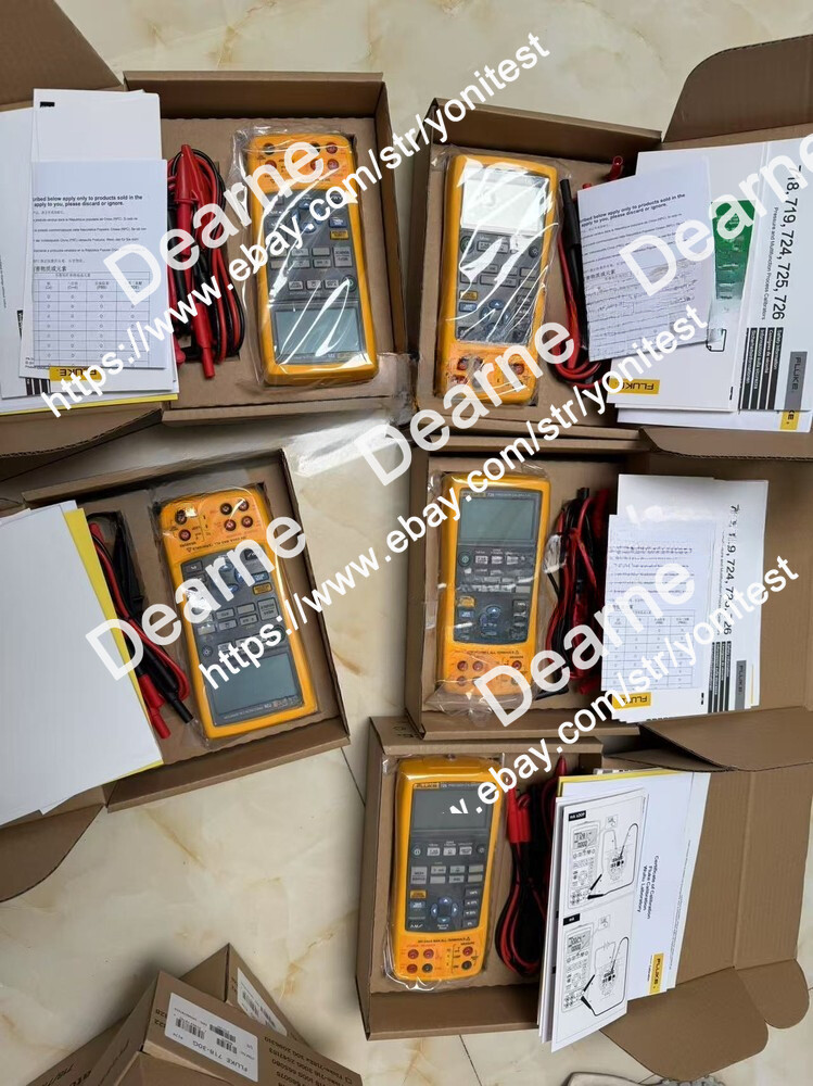 1 PC Fluke 725 Multifunction Process Calibrator/UPS or DHL/stock/New