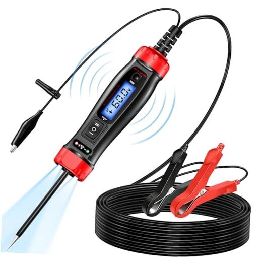 Power Circuit Probe Tester - 5-60V DC LCD Digital Automotive Test Light - Auto