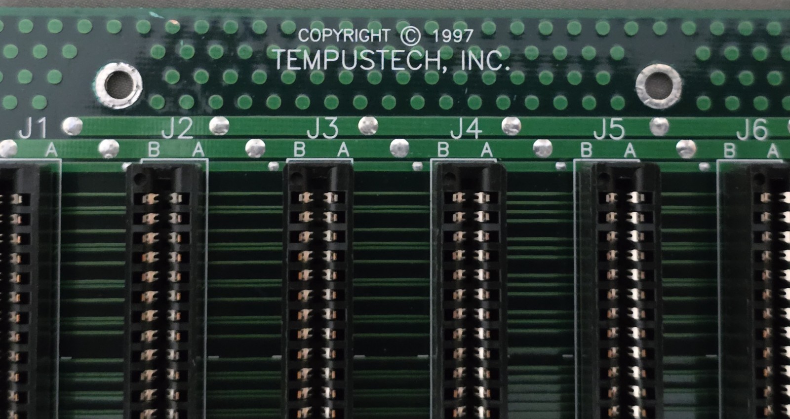 Tempustech 00247-004 Riser Board Backplane Pre-Owned #2