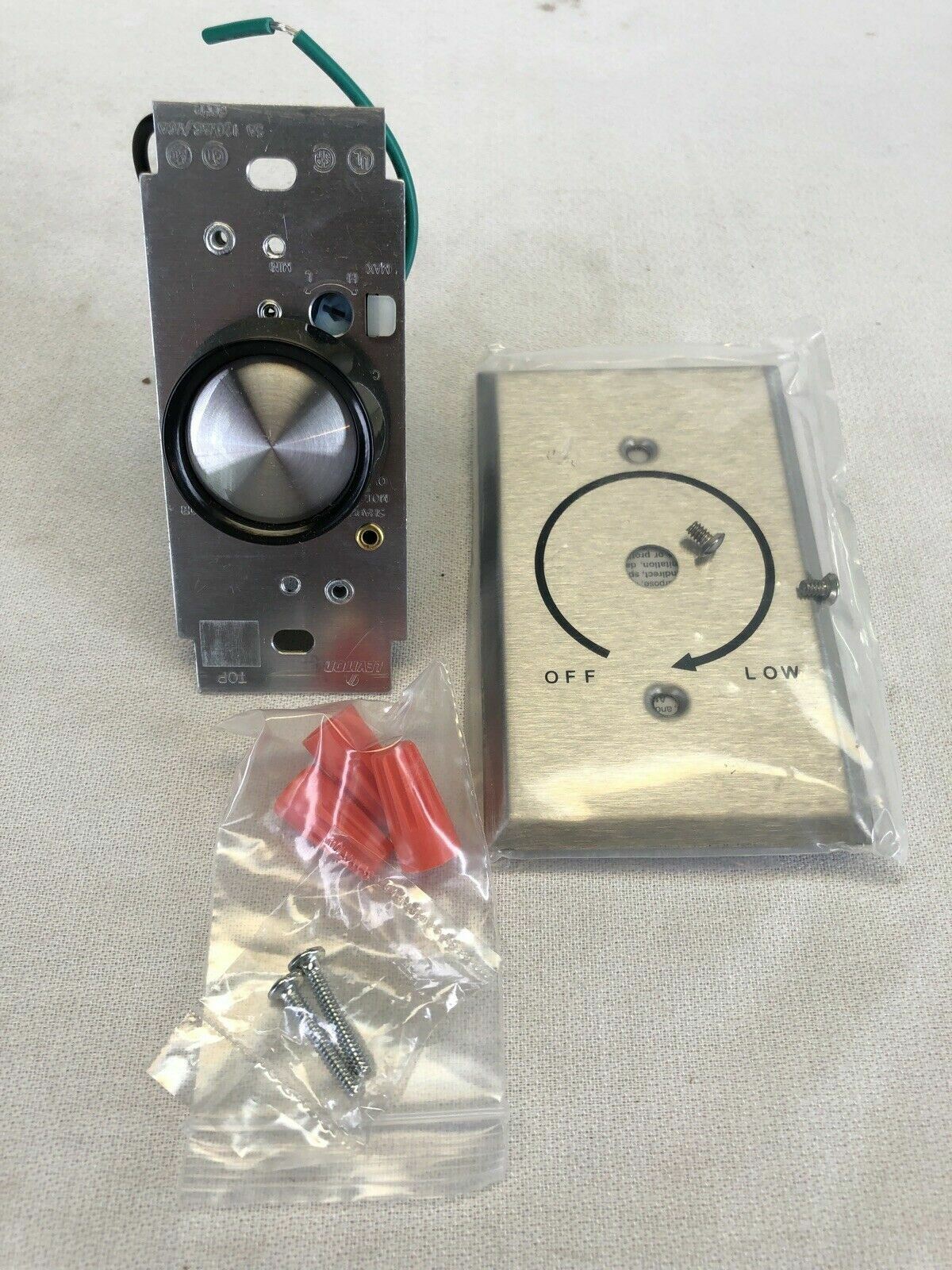 Leviton Fan Speed Control Black 402-6616