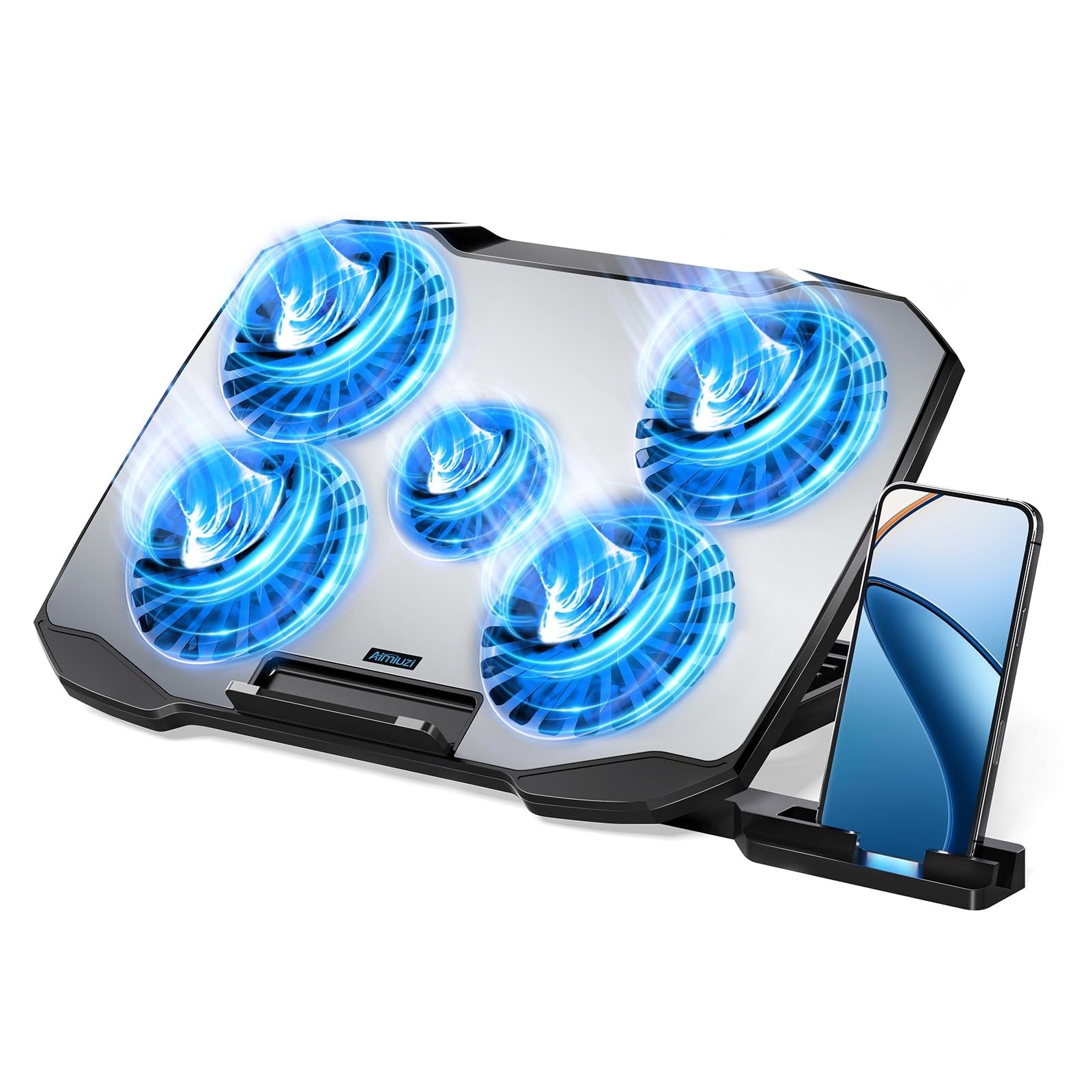 AIMIUZI Laptop Cooling Pad,Gaming Laptop Cooler with 5 Quiet Fans for 12-15.6...