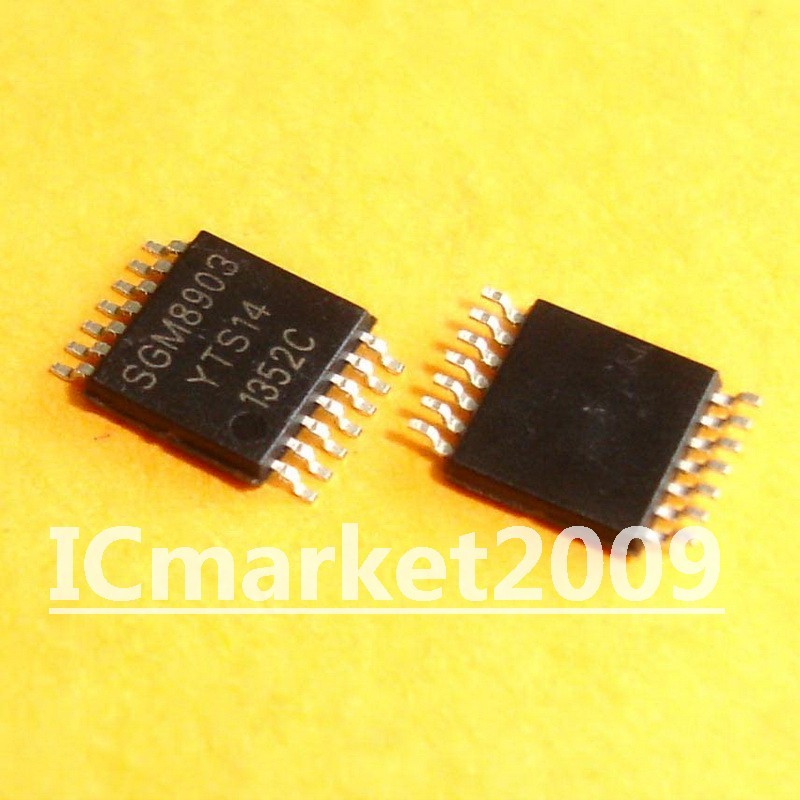 50 PCS SGM8903YTS14G SGM8903 Capless 3Vrms Line Driver with Adjustable Gain