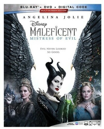 Maleficent: Mistress of Evil (Blu-ray, 2019) , Brand New!