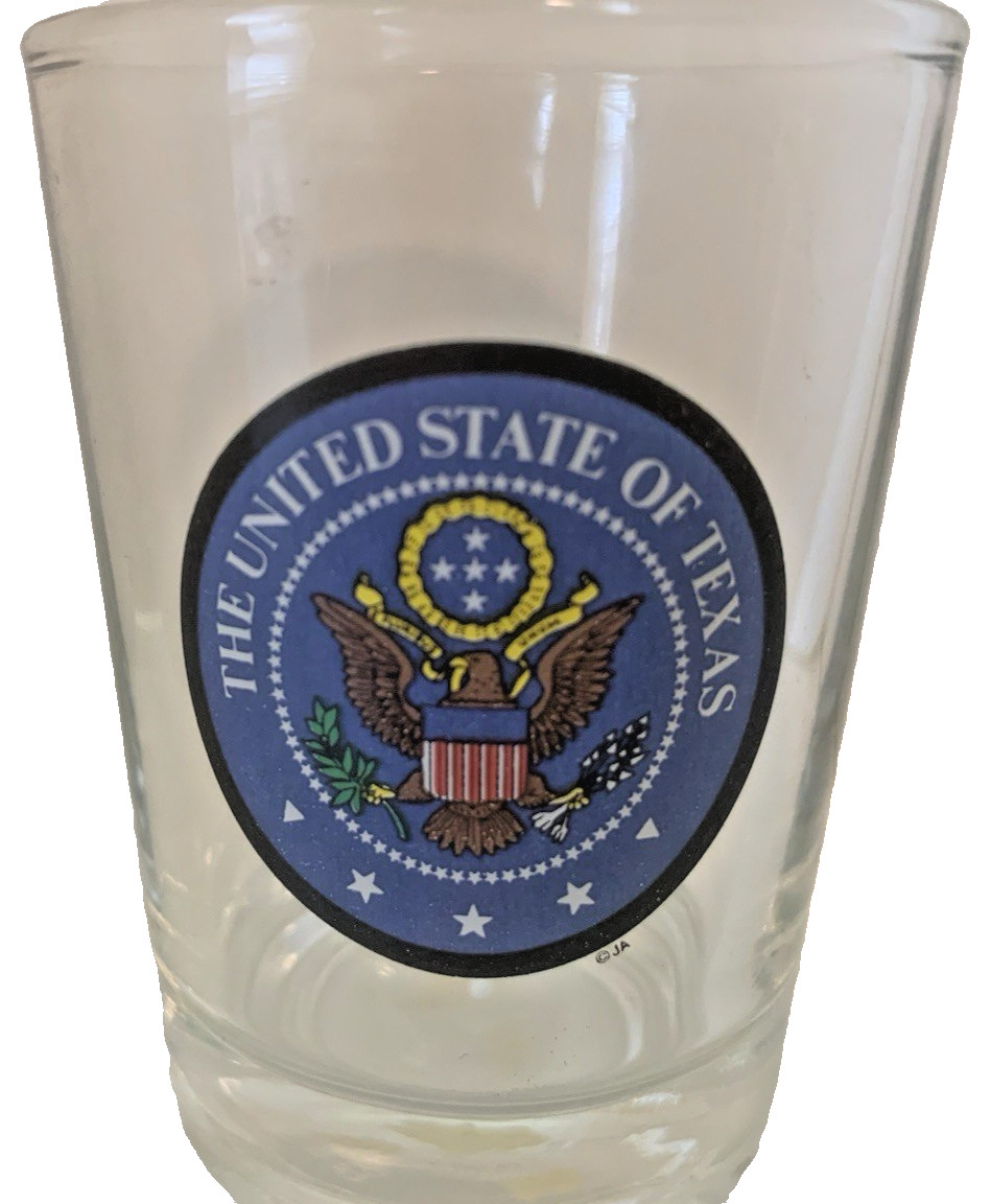 United States of Texas 3 " Shot Glass