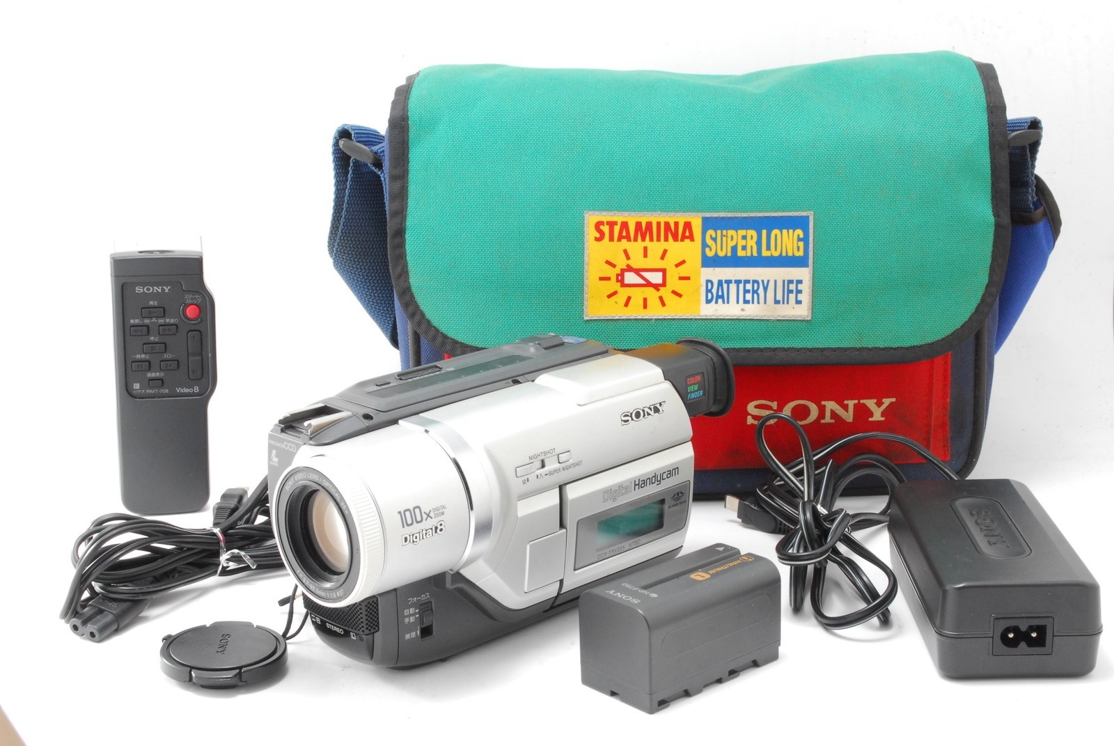 Rare!! [Exc+5] SONY DCR-TRV225 Digital 8 Digital Video Camera Camcorder JAPAN
