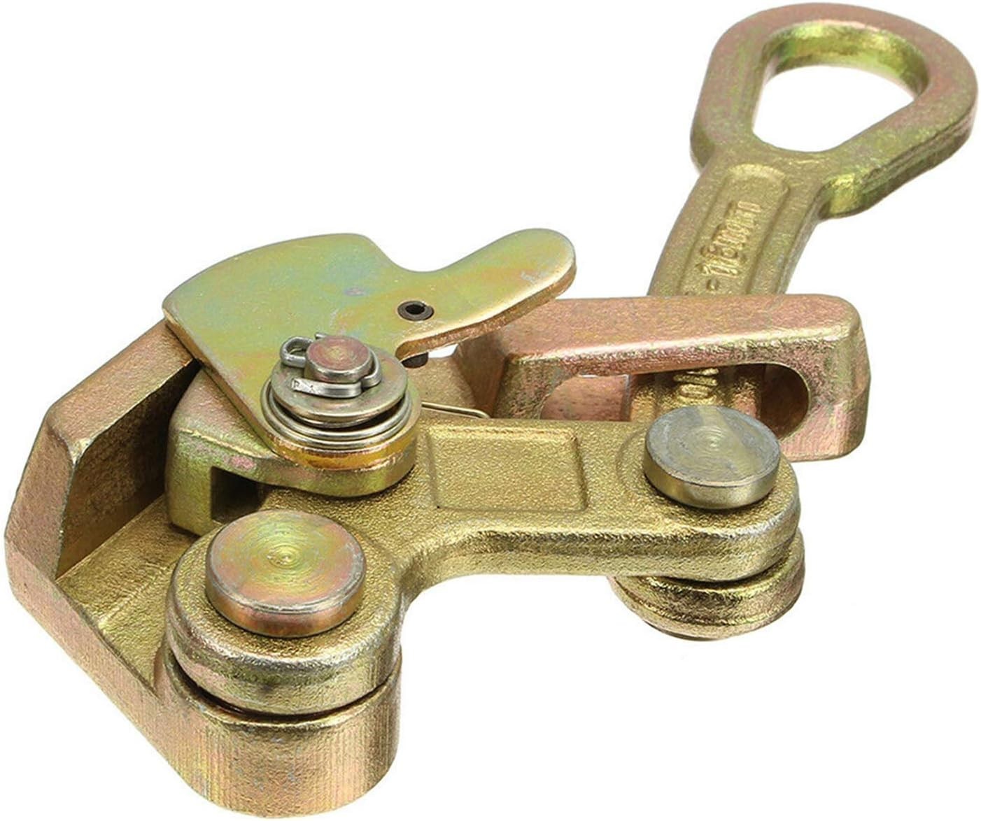 Compact Wire Puller Tool with Safety Jaw - Efficient Cable Grip for 2 Ton Load