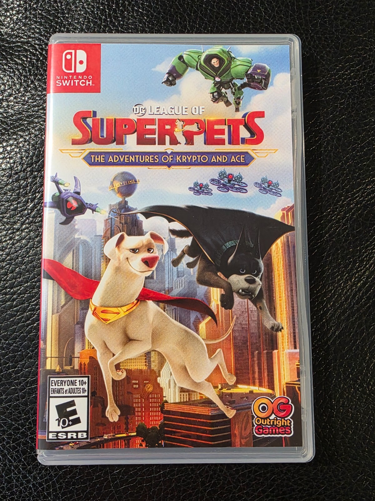 Replacement Case (NO GAME) Nintendo Switch DC League of Super Pets The Adventure