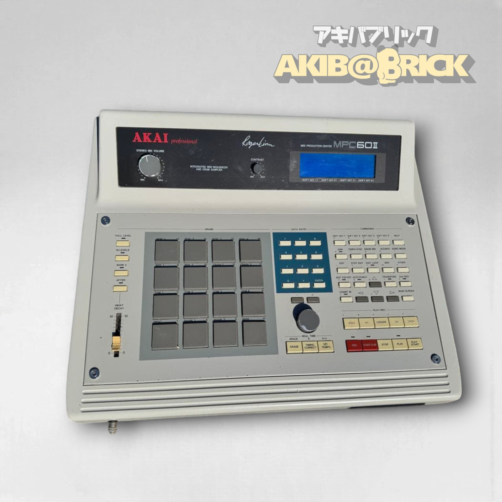 Akai MPC60 II MK2 OS3.10 + OS2.12 Vintage Sampler Sequencer Extras Rare