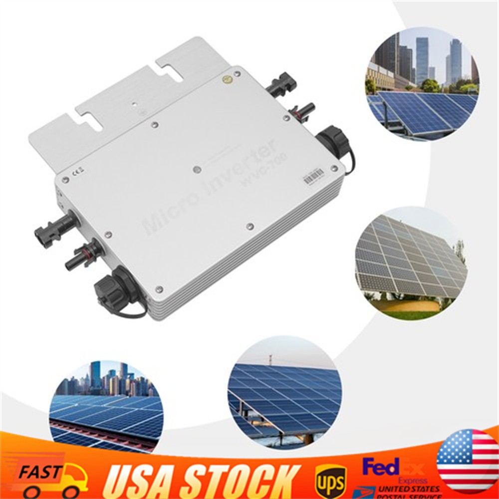 MPPT Grid Tie Smart Solar Micro Inverter 700W Grid Tie &DC to AC 110V