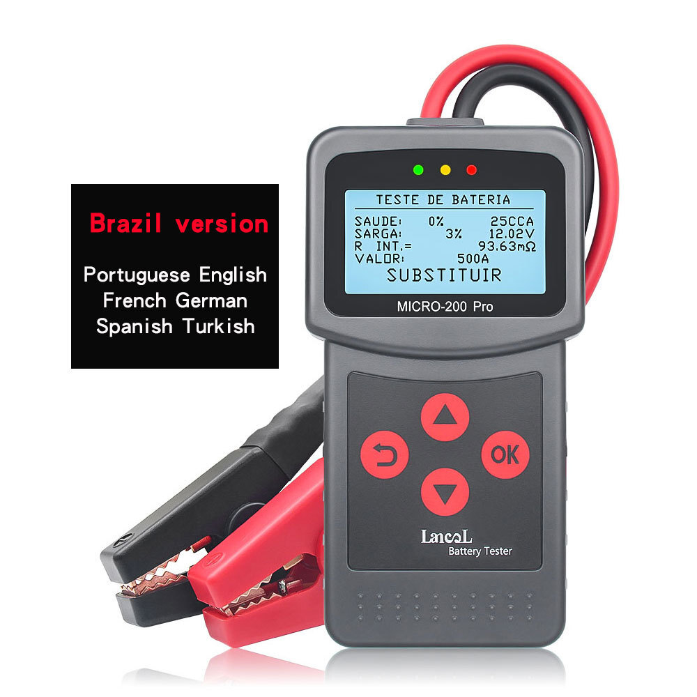 MICRO-200 Pro Battery Conductance Tester Multi-language Battery Tester！