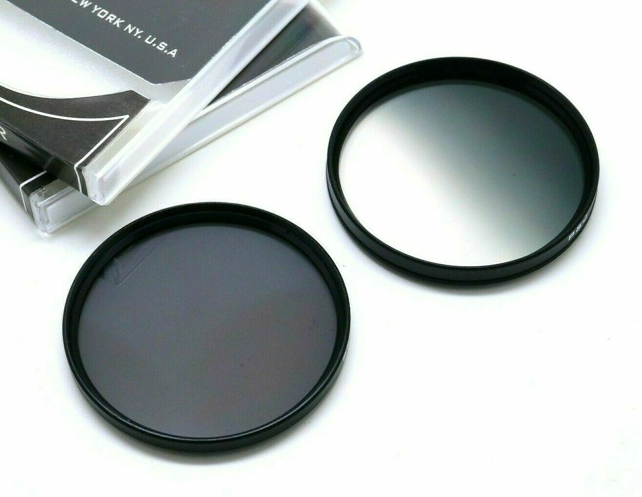72mm Graduated Grey + ND 4 Filters Set For Tamron Sigma Nikon Sony & Others