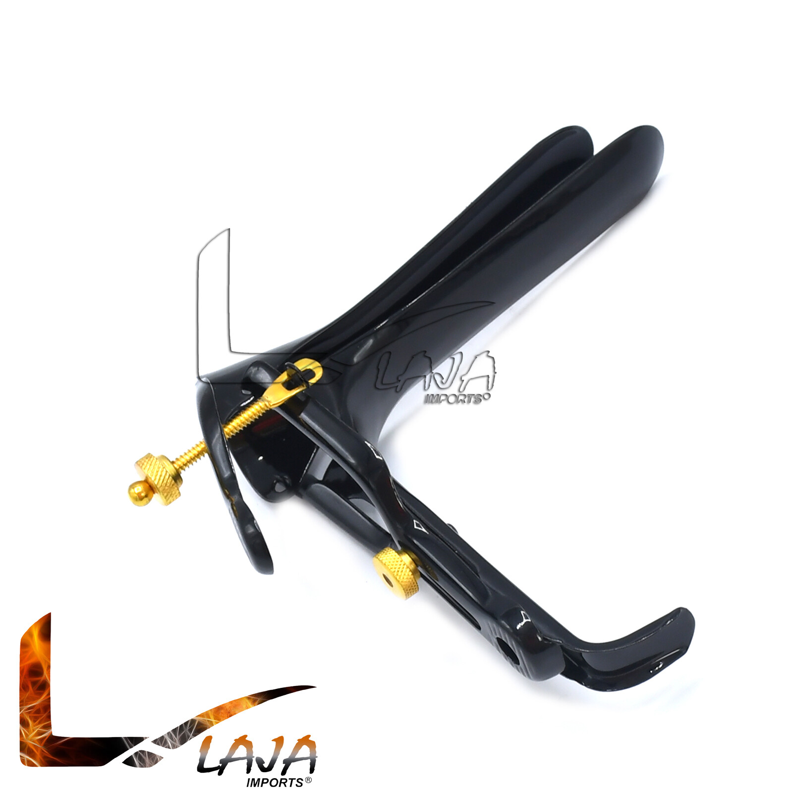 Black Coated pederson Vaginal Speculum Medium Gynecology & Surgical Instruments
