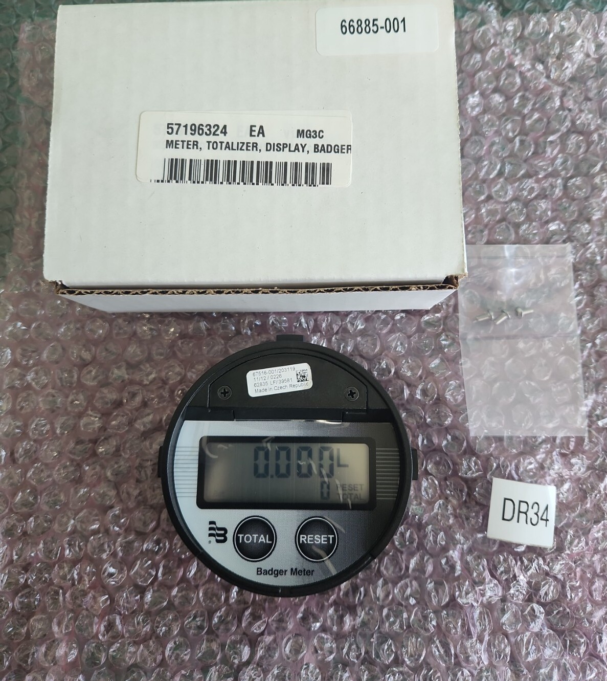 *NEW*Badger Meter Totalizer Display 67516-001/203119 *WARRANTY+FAST 🇺🇸 SHIP!*