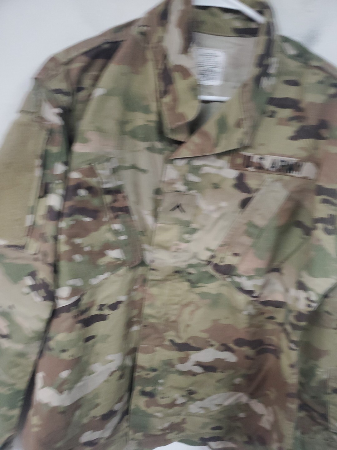 USGI Scorpion W2 OCP Combat Uniform top jacket medium Regular 50/50 Stain