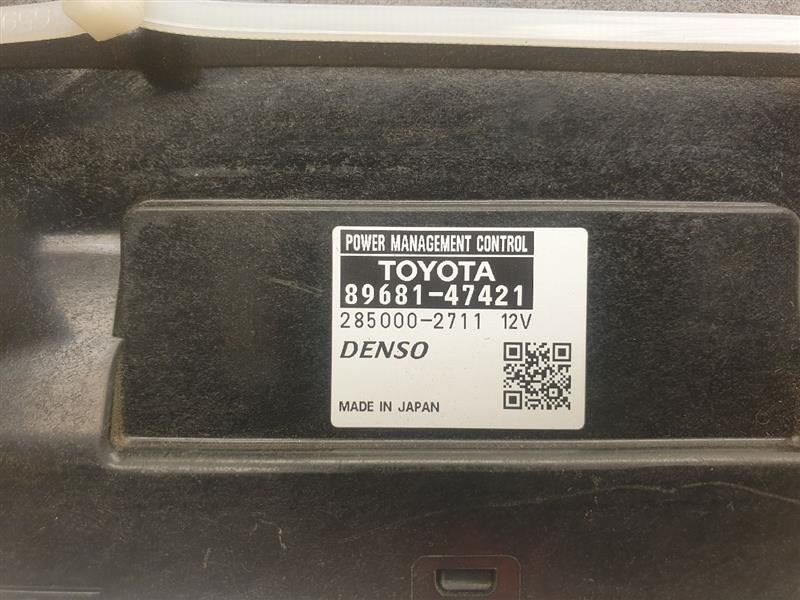 13-15 TOYOTA PRIUS COMPUTER POWER SUPPLY CONTROL MODULE ECM ASSEMBLY