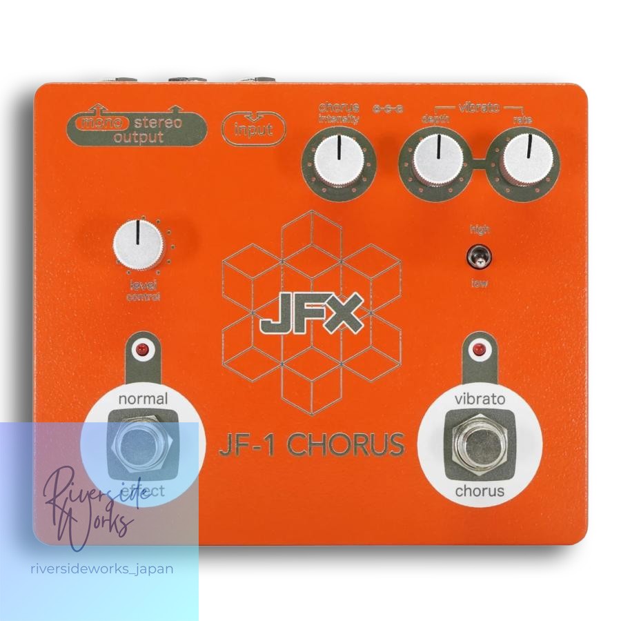 JFX Pedals JF-1 Chorus Effect Pedal for Guitar and Bass
