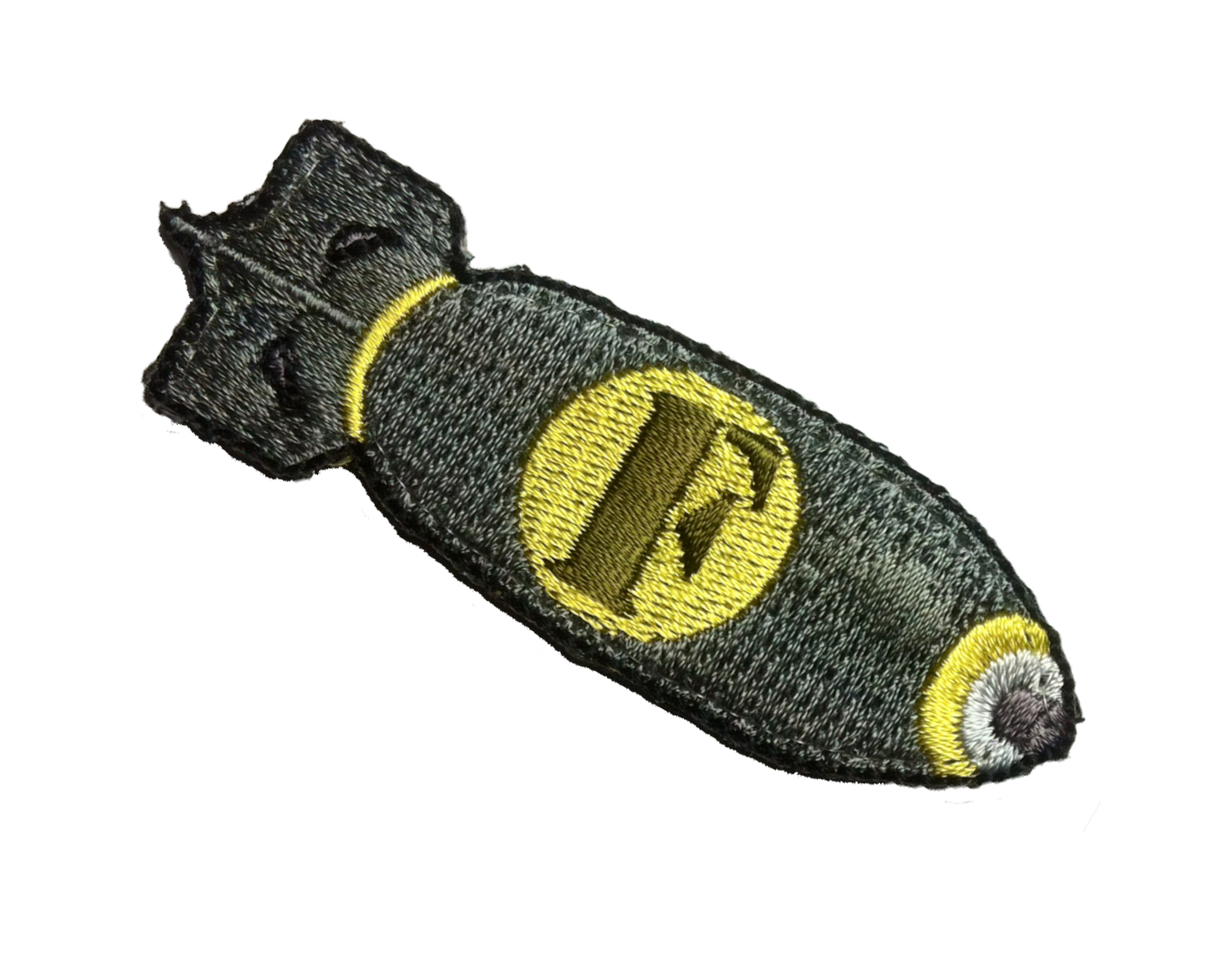 F-Bomb Embroidered Tactical Morale Patch With Hook Backing