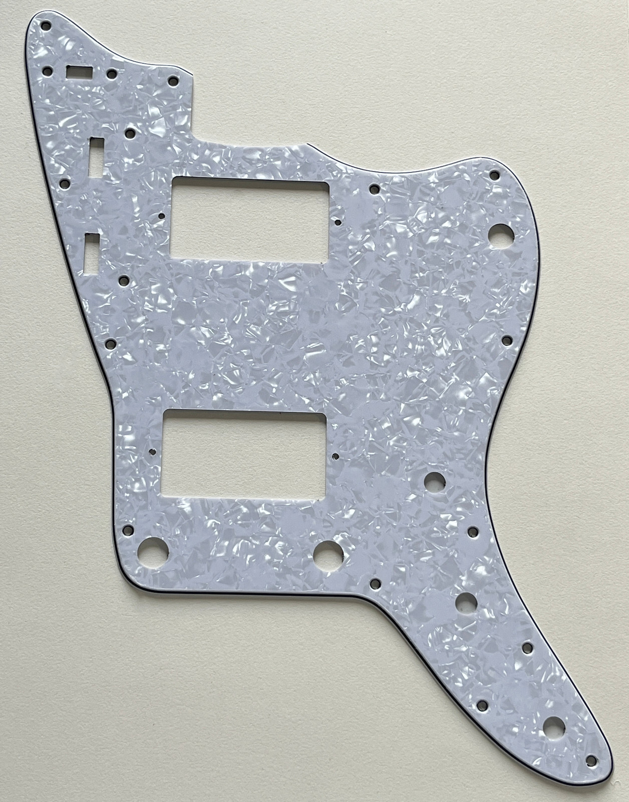 4 Ply White Pearl  Pickguard Fit  Fender US Jazzmaster PAF Style Guitar Parts