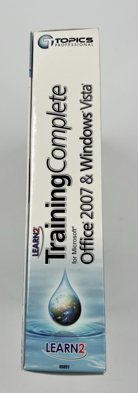 Training Complete For Microsoft Office 2007 & Windows Vista CD-ROM PC Software