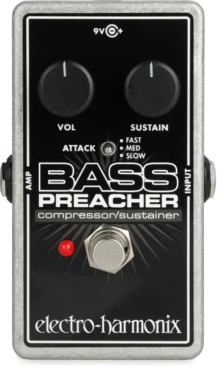 Electro-Harmonix Bass Preacher Compression / Sustainer Pedal